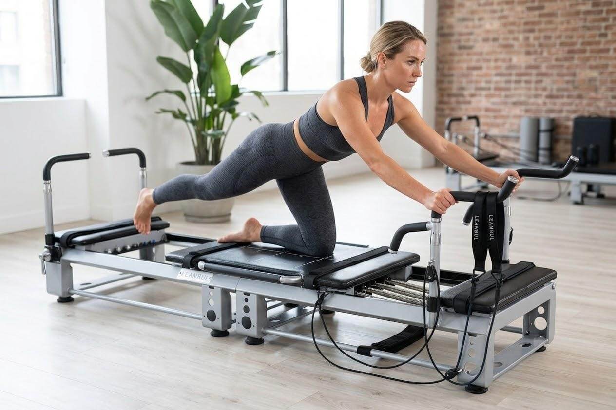 Pilates reformer exercises for flexibility and mobility improvement