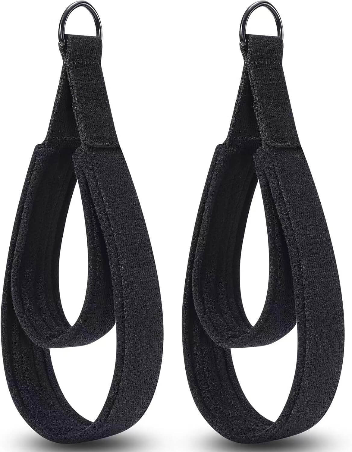Pilates reformer handles straps for arm and upper body training