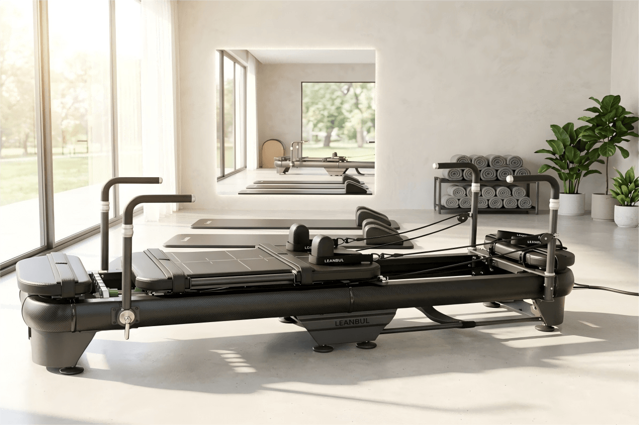 K38 premium Pilates reformer machine for advanced studio and professional training
