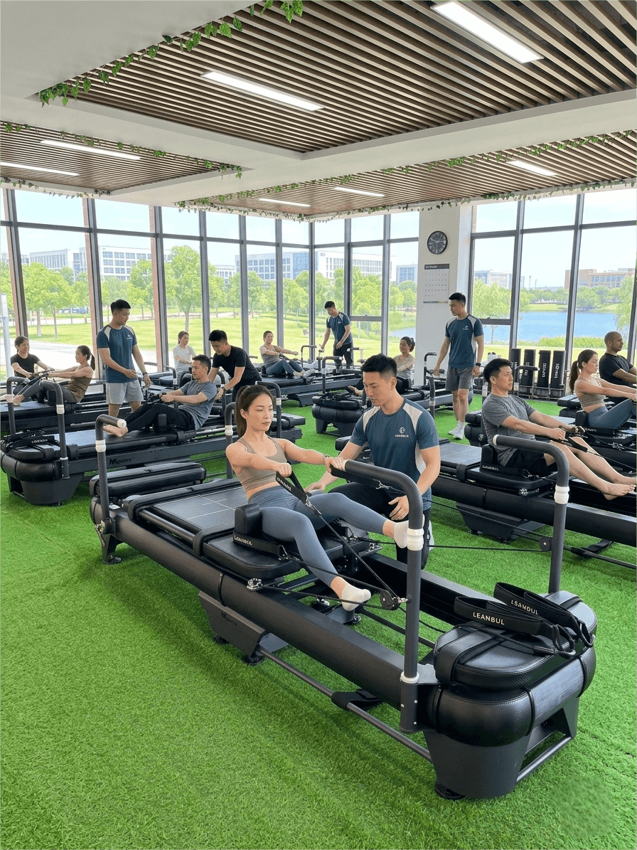 Pilates reformer collection and studio equipment range for European distributors